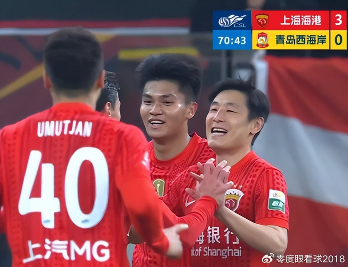 4-1击败青岛西海岸，武磊